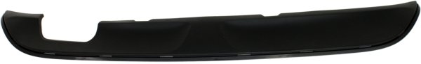 Rear Lower Valance for Ford Fusion 2010-2012, Textured, with 2.5L Engine, Without Styling Kit, Replacement