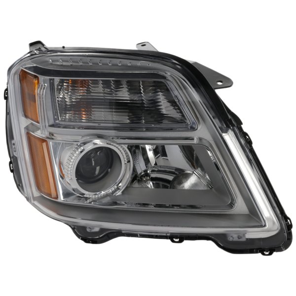 Headlight Assembly for GMC Terrain 2010-2015 Right (Passenger) Side, Halogen, Excludes Denali Model, Replacement