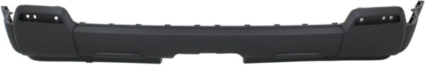 Lower Rear Bumper Cover for GMC Terrain 2010-2015, Primed (Ready to Paint), Excluding Denali Model, Without Chrome Package, Without Dual Exhaust Holes, Replacement