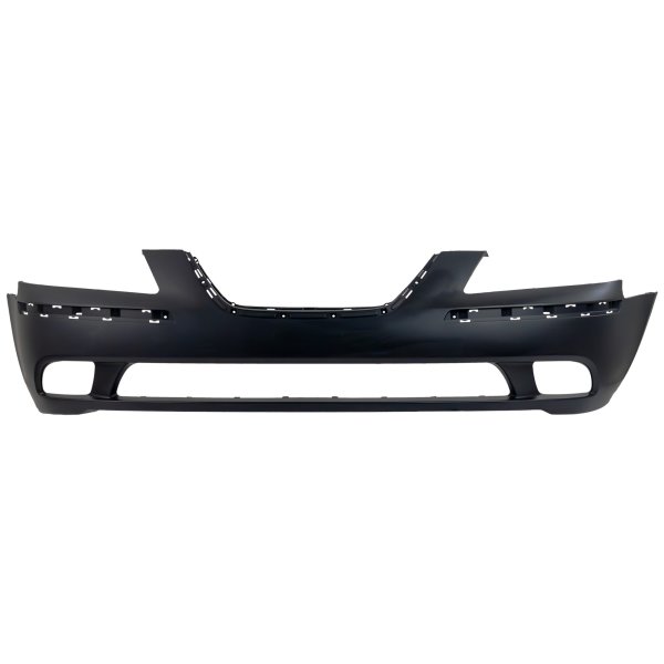 Front Bumper Cover for Hyundai Sonata 2009-2010, Primed (Ready to Paint), Replacement
