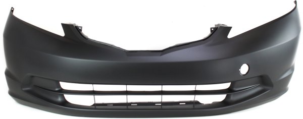 Front Bumper Cover for FIT 2009-2014, Primed (Ready to Paint), Suitable for Base, DX, LX Models, Replacement