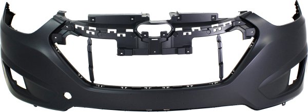 Front Bumper Cover for Hyundai Tucson 2010-2015, Primed (Ready to Paint), Replacement