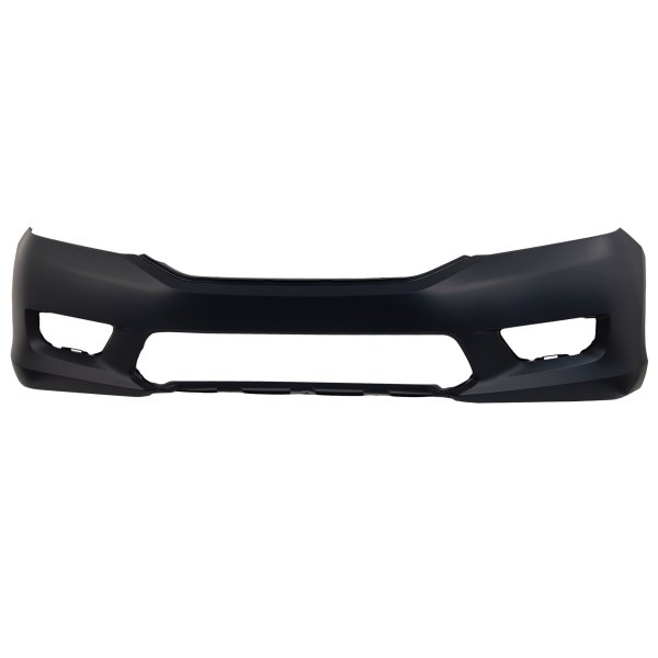 Front Bumper Cover for Honda Accord 2013-2015, Primed (Ready to Paint), For Sedan Models, Replacement
