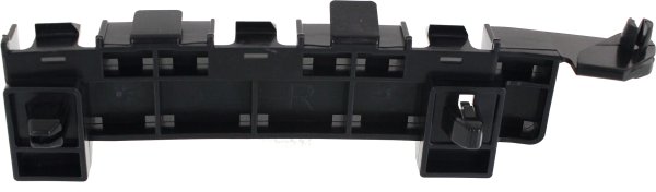 Front Bumper Bracket Right (Passenger) Side Spacer for 2009-2014 Vehicle Model, Made from Durable Plastic, Replacement