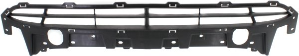 Front Bumper Grille for Hyundai Santa Fe 2010-2012, Textured Gray, Air Intake, Replacement