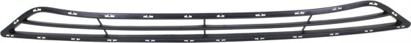 Front Bumper Grille for Hyundai Sonata 2011-2013, Black, Excluding Hybrid Model, Replacement
