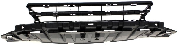 Front Bumper Grille for Honda Civic 2013-2015, Lower Black, Suitable for 1.5L/1.8L Engine, Sedan, Replacement