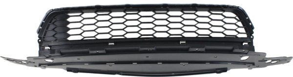 Front Bumper Grille for Honda Accord 2013-2015, Textured Gray, Without Adaptive Cruise Control, Fit EX/EX-L/LX/Sport Sedan Models, Replacement