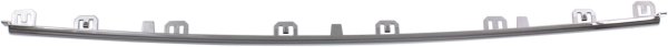 Front Bumper Molding for Honda Odyssey 2014-2017, Center Garnish, Chrome Finish, Replacement