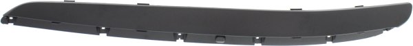 Front Bumper Molding for Hyundai Genesis Sedan 2009-2014, Left (Driver), Primed (Ready to Paint), Replacement