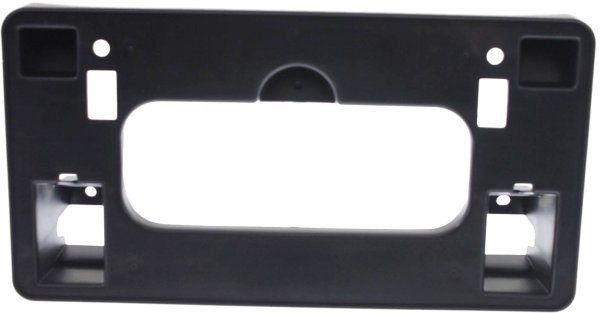 Front License Plate Bracket for Honda Civic Sedan 2006-2008, Textured Black, Replacement