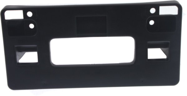 Front License Plate Bracket for 2008-2012 Honda Accord, Base Model, Textured Black, Sedan, Replacement