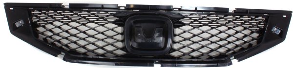 Plastic Grille Insert for Honda Accord Coupe 2008-2010, Paint to Match, Replacement