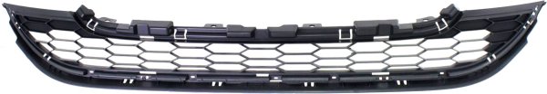 Front Bumper Grille for Honda CR-V 2010-2011, Textured, Suitable for Mexico/USA Built Models, Replacement