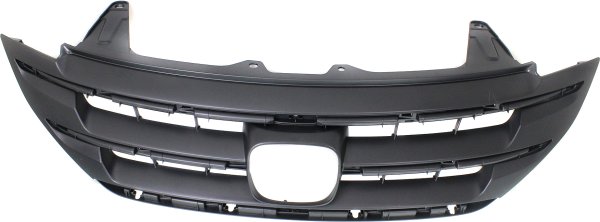 Painted Black Shell and Insert Grille for 2012-2014 Honda CR-V, Compatible with Canada/Mexico/USA Built Models, Replacement