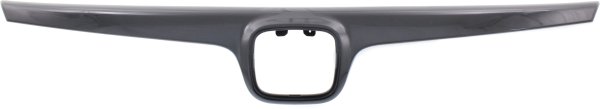 Upper Grille Molding for Honda Civic Sedan 2007-2008, Black, 2.0L Engine, Replacement