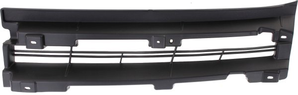 Grille Insert for Honda Accord Sedan, 6-Cylinder, 2013-2015, Left (Driver), Louver, Gray, Replacement