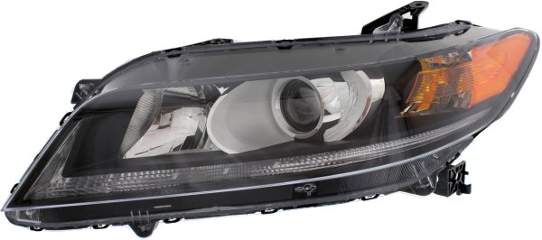 Headlight Assembly for Honda Accord Coupe 2013-2015, Left (Driver), Halogen, 4 Cylinder, Excluding Touring Models, Replacement