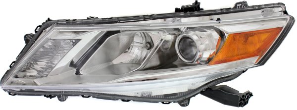 Headlight Assembly for Honda Crosstour 2013-2015, Left (Driver), Halogen, Replacement