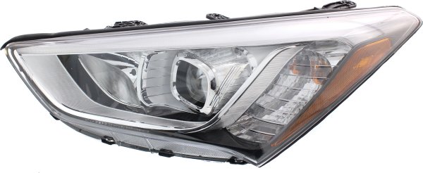 2013 - 2016 Hyundai Santa Fe Headlight Assembly - Left (Driver)