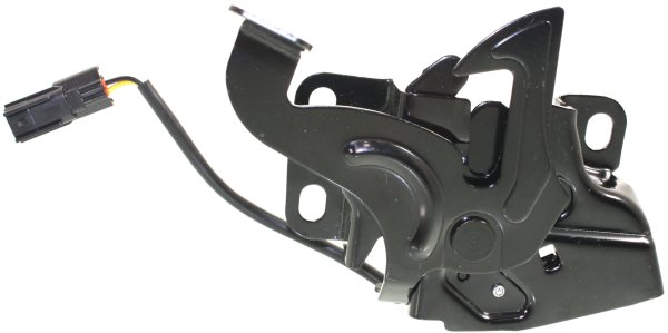 Hood Latch for Honda Accord Sedan LX Model 2008-2012, Left Hand Drive with Alarm System, Replacement