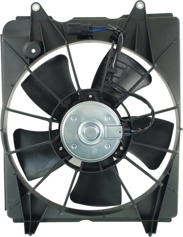 Radiator Fan Shroud Assembly for Honda CR-V 2010-2016, Left (Driver) Side, Replacement