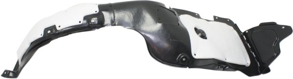 Front Fender Liner for Hyundai Sonata 2014-2014, Left (Driver), Exclude Hybrid Model, Plastic, Injection Form, Replacement