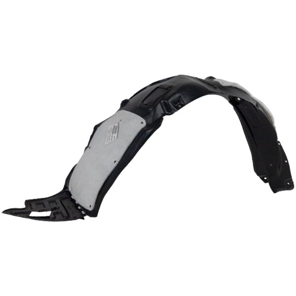 Front Fender Liner Left (Driver) for Hyundai Sonata 2012-2013 SE Model, Vacuum Form, w/ Sport Suspension, Replacement