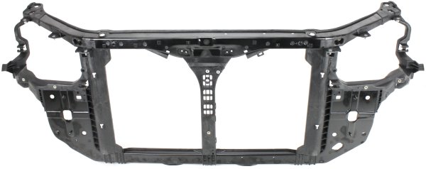 Radiator Support Assembly for Hyundai Sonata 2009-2010, Black, Plastic, Replacement