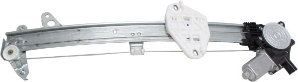 Power Front Window Regulator with Motor for Honda Accord 2008-2012, Left (Driver), Sedan, EX-EX-L/LX/SE Models, with Anti-Pinch Function, Replacement