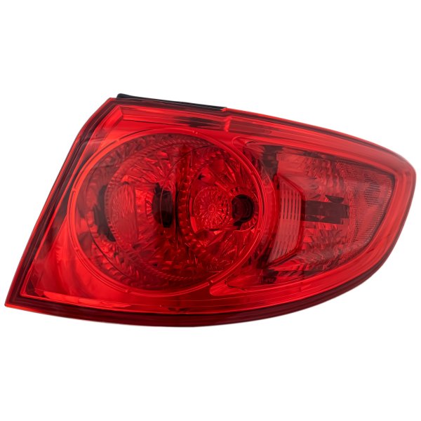 Tail Light Assembly for Hyundai Santa Fe 2007-2009, Right (Passenger) Outer, Replacement
