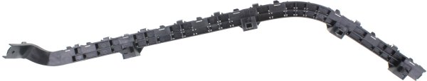 Rear Bumper Bracket Side Spacer for Honda Odyssey 2011-2017, Left (Driver), Black, Plastic+Fiberglass, Replacement