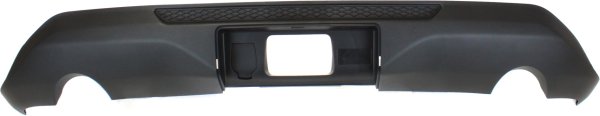 Rear Lower Valance Skid Plate Garnish for Pilot 2012-2015, Textured without Tow Hitch Hole, Touring Model, Replacement