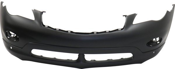 Front Bumper Cover for Infiniti EX35/EX37 (2008-2013) and QX50 (2014-2015), Primed (Ready to Paint), with Around View Monitor and Park Distance Control Sensor Holes, Replacement