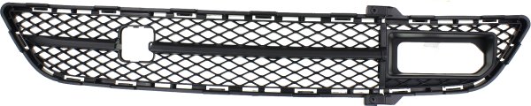 Front Bumper Grille Center, Textured with Tech Package for 2010-2013 Infiniti G37 Sedan Base/Journey Models, Replacement