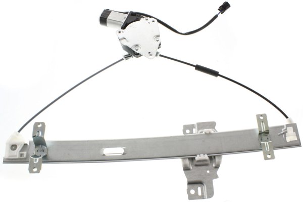 Power Front Window Regulator with Motor for Isuzu Rodeo 1998-2004, Left (Driver) Side, Replacement
