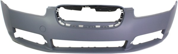 Front Bumper Cover for Jaguar XF 2009-2011, Primed (Ready to Paint), with Parking Aid Sensors, Replacement