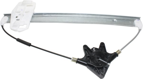 Front Window Regulator for Jeep Wrangler JK 2007-2018 Right (Passenger), Power, without Motor, Full Door Type, Replacement