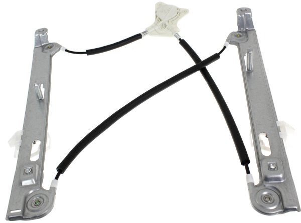 Front Window Regulator for Jeep Compass 2007-2017, Power, Left (Driver) Side, Without Motor, Replacement