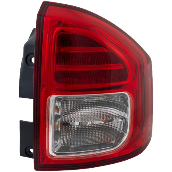 LED Tail Light Assembly for Jeep Compass 2011-2013, Right (Passenger) Side, Replacement