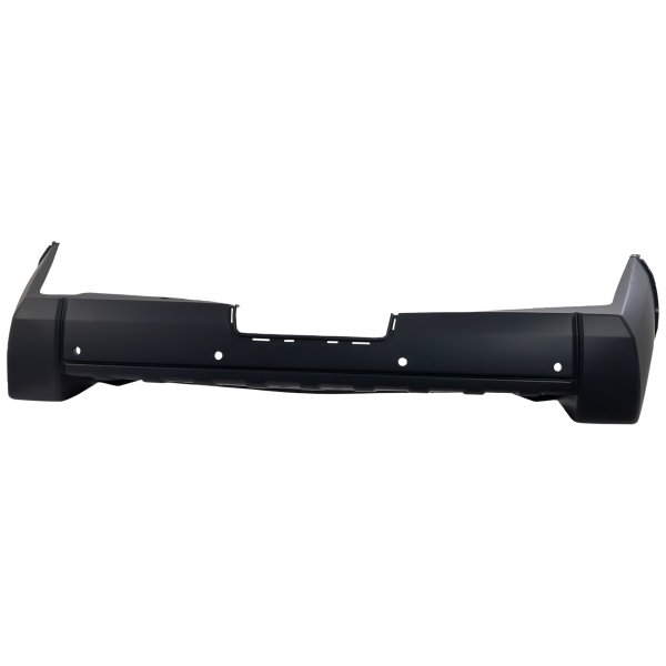 Rear Bumper Cover for Jeep Commander 2006-2010, Primed (Ready to Paint) with Trailer Hitch Holes, Replacement