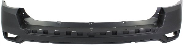 Rear Bumper Cover for Jeep Compass 2011-2017, Upper Section, Primed (Ready to Paint), Replacement