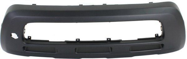 Front Bumper Cover for Kia Soul 2010-2011, Center Position, Textured Finish, 2-Piece Type A, Replacement