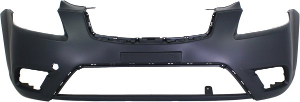 Front Bumper Cover for Kia Rio Sedan/Wagon 2010-2011, Primed (Ready to Paint), Replacement