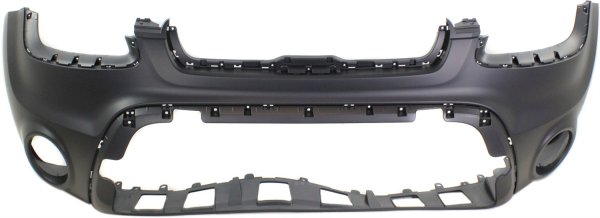 Front Bumper Cover for Kia Soul 2012-2013, Primed (Ready to Paint), Replacement