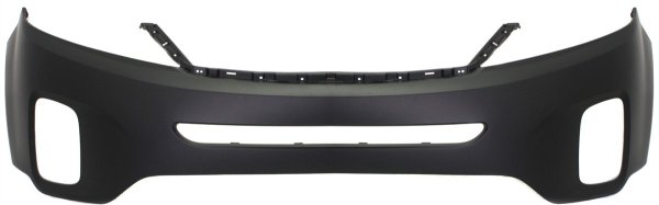 Front Bumper Cover for SORENTO 2014-2015, Upper, Primed (Ready to Paint), Suitable with or without Sport Package, Replacement