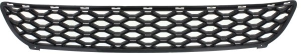 Front Bumper Grille for Kia RIO/RIO5 2010-2011, Textured Gray, Replacement