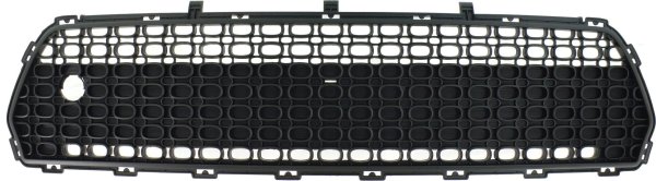 Front Bumper Grille for Kia Soul, 2014-2016, Textured Gray, Replacement
