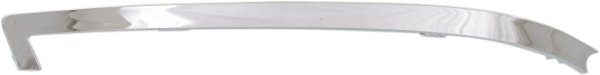 Front Bumper Molding for KIA Optima 2014-2015 Right (Passenger) Side, Chrome, Excluding Hybrid Models, for USA Built Vehicles, Replacement