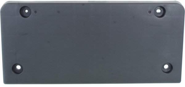 Front License Plate Bracket for Kia Optima 2014-2015, Textured Finish, Excludes Hybrid Models, Replacement